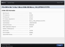 100% Health Micron 7450 MAX 3.2TB U.3 NVMe PCIe 4.0 x4 SSD MTFDKCC3T2TFS picture