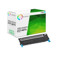 TCT CLT-C407S Cyan Toner Cartridge For Samsung CLP320 CLP325 CLX3180 CLX3185 picture