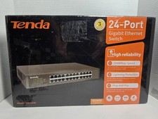 NEW Tenda TEG1024D 24-Port Gigabit Unmanaged Ethernet Network Switch w/Rack Ears picture