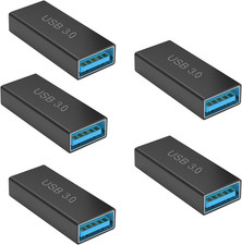 USB Female to Female Adapter, Type a 3.0 Female to Female 3.0 Cable Coupler | picture