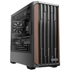 Genuine Walnut Wood PC Case, Support 360mm Radiator on Top, Pre-Installed 4 x... picture