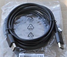 DELL DISPLAYPORT 6 FT CABLE NEW IN WRAPPER QUANTITY 5 BULK PACK  SCHOOL SURPLUS picture