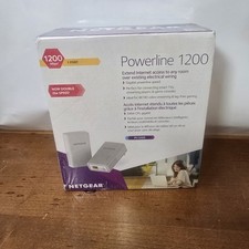 Netgear Powerline 1200 PL1200 Wired Extender BRAND NEW SEALED picture