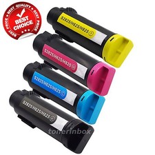 4pk Toner Cartridges For Dell H625cdw H825cdw S2825cdn H625 H825 S2825 picture