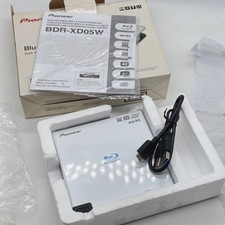 Pioneer BDR-XD05W USB 3.0 External Blu-ray BDXL DVD CD Writer White picture