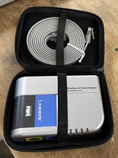 Wireless G Travel Router Cisco-Linksys 2.4GHz 802.11g WTR54GS with Speedbooster picture