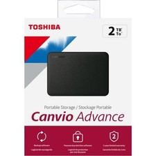 Toshiba Canvio Advance HDTCA20XK3AA 2 TB Portable Hard Drive - Ex 828499 picture