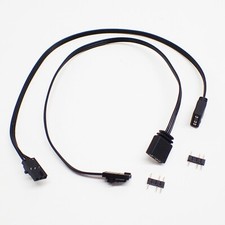 Lot of 2-10 Corsair RGB to Aura/Mystic Light (Motherboard) ARGB Adapter 3 Pin picture