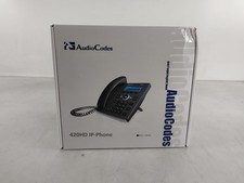 Lot of 10 New AudioCodes 420HD Gigabit VoIP IP-Phone Business Telephone picture