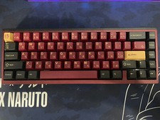 Custom 65% Mechanical Keyboard | Mode65 | GMK Red Samurai | Lubed Zakus picture
