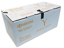 Kyocera TK-5242Y Original Toner Cartridge - Yellow - Laser - 3000 Pages - 1 Each picture