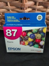 Epson 87 Magenta Ink Cartridge C13T087320 Sealed OEM picture