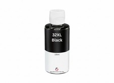 Compatible Ink Bottle For HP 32XL (1VV24AN) 135 ml Black-USA picture