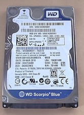 WESTERN DIGITAL 80 GB SATA LAPTOP HARD DRIVE 5400 RPM TESTED GOOD SCHOOL SURPLUS picture