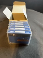 Dell 4mm 150m DDS-4 Tape Cartridge 20/40 GB 09W083 Lot Of 5 picture