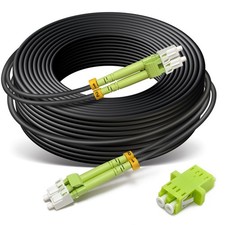 YUTIANHOME 65ft/20m OM5 LC-LC 40Gb 100Gb Duplex Multimode 50/125 Fiber Cable picture