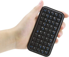 Teclado Bluetooth 3.0, recargable, mini, delgado, tamaño de viaje, inalámbrico,  picture