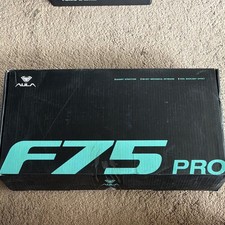 AULA F75 Pro Wireless Mechanical Keyboard 75% Tri-Mode RGB Reaper Switch Grey picture