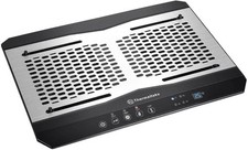 Thermaltake Massive TM Aluminum Panel Dual 120mm Fan Laptop Cooling Pad 10-17