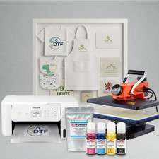 DTF Printing Kit | Epson White Printer w/ LCD | 12