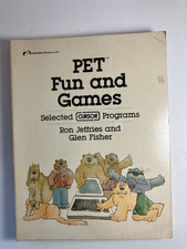 PET Fun and Games Selected Cursor Programs Ron Jeffries Glen Fisher 1981 picture