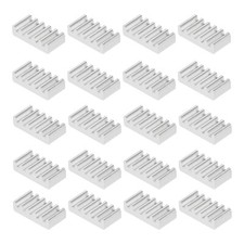 Electronics Cooler Heatsink for MOS GPU IC Chip Silver 6 x 12 x 3 mm 20pcs picture