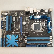 Computer Motherboard For ASUS P7P55D-E LX Intel P55 LGA 1156 DDR3 Tested picture