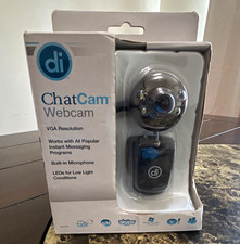 Digital Innovations ChatCam USB Webcam VGA 640x480 30fps Built-In Mic LED Lights picture