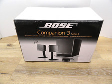 Bose Companion 3 Series II Multimedia Speaker System Tested, 12 Pin, IOB picture