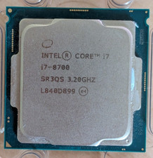 Intel Core i7-8700 3.2GHz Hexa Core 12MB 65W FCLGA1151 64-bit Processor 0717 picture