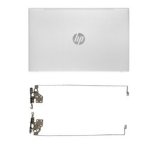 For HP Pavilion 15Z-EH 15-EH 15-EG Top Back Cover/Bezel/Hinges Silver M08901-001 picture
