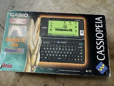 Casio Cassiopeia A-11 4MB - RARE Vintage Pocket PC - COMPLETE IN BOX picture