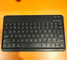 Emetok EM603 Wireless Mini Slim QWERTY Keyboard English Black Indicators picture