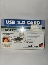 PC1625USB21 CARD USB 6 PORT PCI CONTROLLER NEW  picture