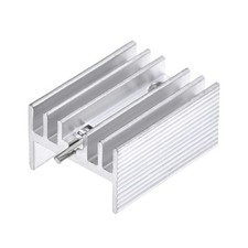 20x15x10mm TO-220 Aluminum Heatsink for MOSFET Transistor Diode with a Pin 10pcs picture
