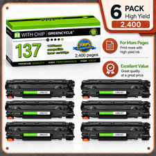 6PK CRG 137 Toner Cart Cartridge Fits for Canon 137 ImageClass MF249dw LBP151dw picture