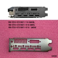 ROG-STRIX-GTX1080TI-11G-GAMING FOR ASUS IO I/O SHIELD Back Plate BackPlate picture