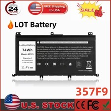 LOT 10-20x 74Wh 357F9 Battery For Dell Inspiron 5576 5577 7566 7577 7557 7559  picture