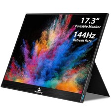 NexiGo 144Hz 17.3 Inch Portable Gaming Monitor FHD IPS with Smart Cover picture