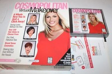 Cosmopolitan Virtual Makeover Windows/MAC CD-Rom NEW 1997 We Combine Shipping picture