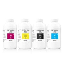 5*1000ml DTGTextile Ink For Ep son F3050 1390 1400 1410 Printer CKMY WH picture