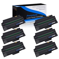 6PK MLT-D105L 105L Black Toner Cartridge Compatible for SAMSUNG SCX-4623FN picture
