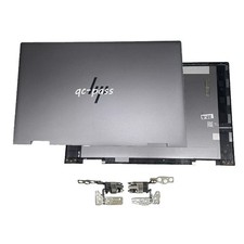  Gray For HP ENVY X360 15-EW 15-EY Top Back Cover Rear Lid + Hinges N40694-001 picture