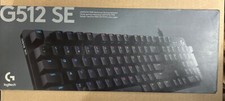 Logitech G512 SE Wired Mechanical Gaming Keyboard with RGB Back Lighting - Black picture