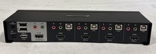 IOGEAR KVM MiniView 4-Port HDMI Multimedia Switch with Audio GCS1794. No Cables picture