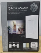 GE Z-Wave  Add-On Smart Switch. Sealed 12723 New picture
