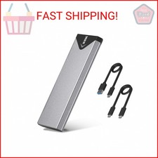 SSK M.2 NVME SATA SSD Enclosure, Improved RTL9210B Chip USB 3.2 Gen 2 10Gbps to picture