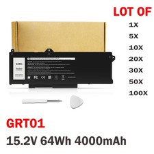 LOT GRT01 Battery For Dell Latitude 15 5521 5531 Precision 15 3561 3571 0R05P0 picture
