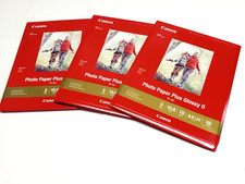 Canon Inkjet Photo Paper Plus Glossy II High-Gloss 8.5x11 60 Sheets PP-301 Set picture