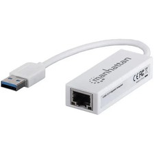 Manhattan 506847 Gigabit Ethernet Adapter 1Gbps USB 3.2 Network Adapter ( picture